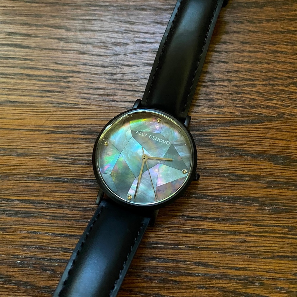 NEW Ally Denovo watch with OOAK pearl face